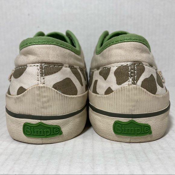 Simple Eco Sneaks Vegan Hemp Classic Canvas Casual Comfort Sneakers Shoes Sz 6 - Picture 5 of 8